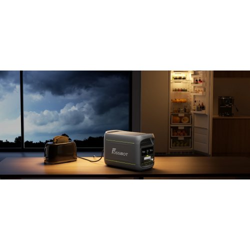 Зарядна станція Fossibot F1800 1800W 1024Wh Black купити в Україні | Telemart фото