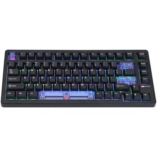 Уценка клавиатура EPOMAKER HE80 RGB Magnetic MagneX Switch (HE80-B-M-UA) Black (Повреждена упаковка, 895412) купить в Украине | Telemart фото