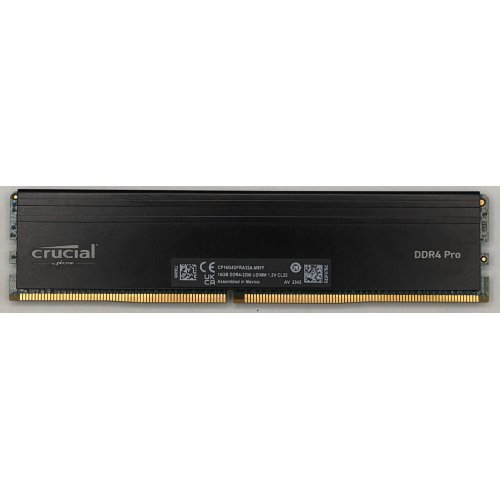 Озу Crucial DDR4 16GB 3200Mhz Pro (CP16G4DFRA32A) (Восстановлено продавцом, 895444) купить в Украине | Telemart фото