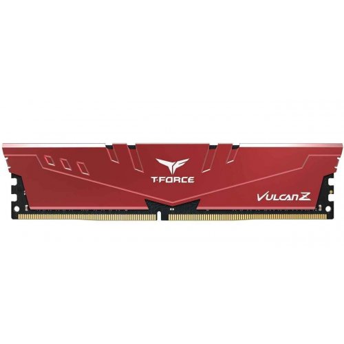 Озп Team DDR4 8GB 3200Mhz T-Force Vulcan Z Red (TLZRD48G3200HC16C01) (Відновлено продавцем, 895457) купити в Україні: Київ, Львів, Хмельницький, Тернопіль, Івано-Франківськ | Перевірка сумісності, низька ціна, відгуки, характеристики від TELEMART фото
