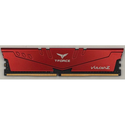 Озп Team DDR4 8GB 3200Mhz T-Force Vulcan Z Red (TLZRD48G3200HC16C01) (Відновлено продавцем, 895457) купити в Україні: Київ, Львів, Хмельницький, Тернопіль, Івано-Франківськ | Перевірка сумісності, низька ціна, відгуки, характеристики від TELEMART фото
