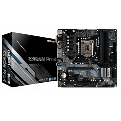 Фото AsRock Z390M PRO4 (s1151-v2, Intel Z390)