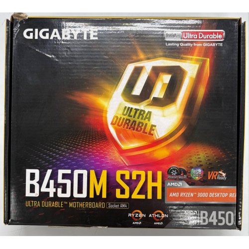 Материнская плата Gigabyte B450M S2H (sAM4, AMD B450) (Восстановлено продавцом, 895471) купить в Украине: Киев, Днепр, Харьков, Одесса  | Проверка совместимости, низкая цена, отзывы, характеристики от TELEMART фото