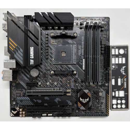 Материнська плата Asus TUF GAMING B550M-PLUS (sAM4, AMD B550) (Відновлено продавцем, 895480) купити в Україні | Telemart фото