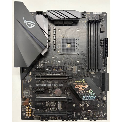 Материнська плата Asus ROG STRIX B450-F GAMING (sAM4, AMD B450) (Відновлено продавцем, 895483) купити в Україні | Telemart фото