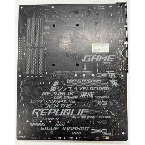Материнська плата Asus ROG STRIX B450-F GAMING (sAM4, AMD B450) (Відновлено продавцем, 895483) купити в Україні | Telemart фото