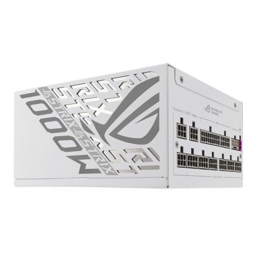 Блок питания Asus ROG Strix 1000W Platinum (90YE00W9-B0NA00) White купить в Украине | Telemart фото