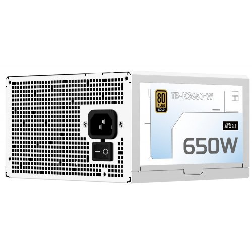 Уцінка блок живлення Thermalright KG-650 650W (TR-KG650W) White (Розкрита упаковка, 895611) купити в Україні | Telemart фото