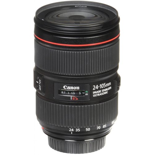 Объектив Canon EF 24-105mm f/4L II IS USM (1380C005) купить в Украине | Telemart фото