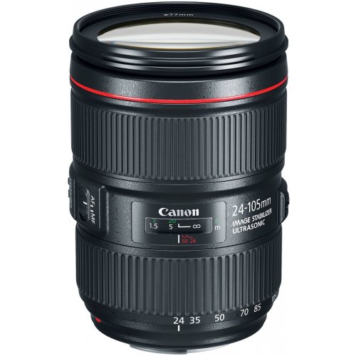 Объектив Canon EF 24-105mm f/4L II IS USM (1380C005) купить в Украине | Telemart фото