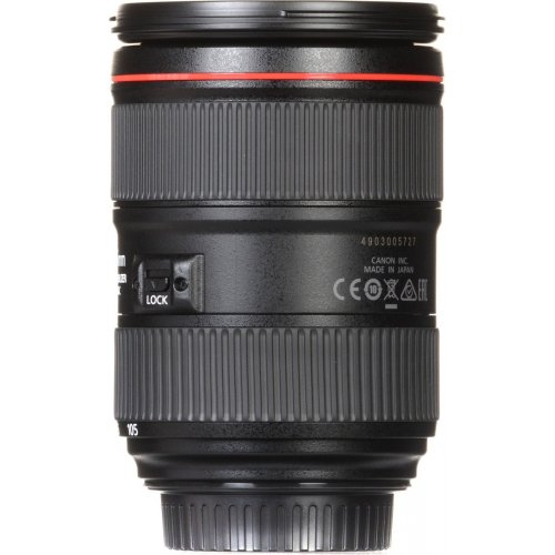 Объектив Canon EF 24-105mm f/4L II IS USM (1380C005) купить в Украине | Telemart фото