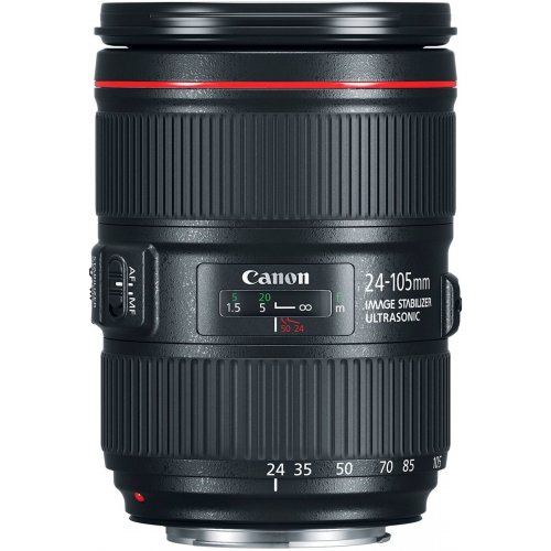 Объектив Canon EF 24-105mm f/4L II IS USM (1380C005) купить в Украине | Telemart фото