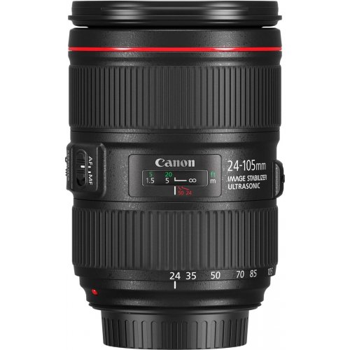 Объектив Canon EF 24-105mm f/4L II IS USM (1380C005) купить в Украине | Telemart фото