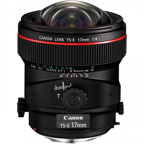 Об'єктив Canon TS-E 17mm f/4.0L (3553B005) купити в Україні | Telemart фото