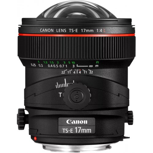 Об'єктив Canon TS-E 17mm f/4.0L (3553B005) купити в Україні | Telemart фото