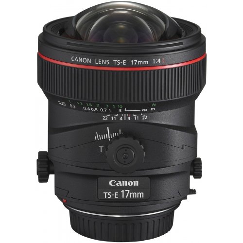Об'єктив Canon TS-E 17mm f/4.0L (3553B005) купити в Україні | Telemart фото