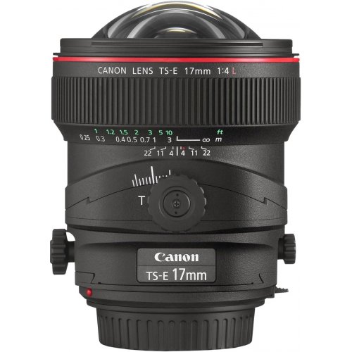 Об'єктив Canon TS-E 17mm f/4.0L (3553B005) купити в Україні | Telemart фото