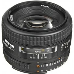Объектив Nikon Nikkor 50mm f/1.4D AF (JAA011DB)