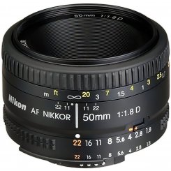 Объектив Nikon Nikkor 50mm f/1.8D AF (JAA013DA)
