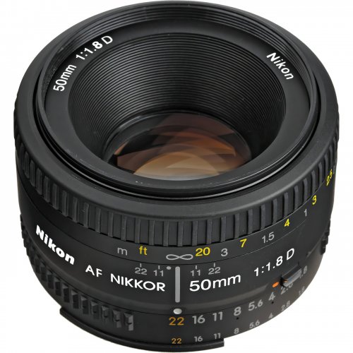 Объектив Nikon Nikkor 50mm f/1.8D AF (JAA013DA) купить в Украине | Telemart фото