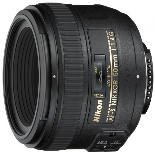 Об'єктив Nikon Nikkor 50mm f/1.4G AF-S (JAA014DA) купити в Україні | Telemart фото