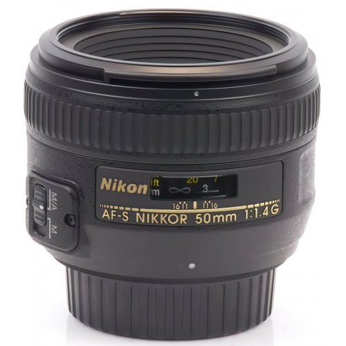 Об'єктив Nikon Nikkor 50mm f/1.4G AF-S (JAA014DA) купити в Україні | Telemart фото