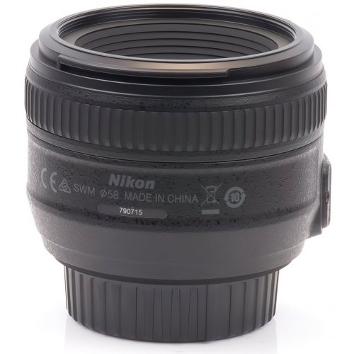 Об'єктив Nikon Nikkor 50mm f/1.4G AF-S (JAA014DA) купити в Україні | Telemart фото