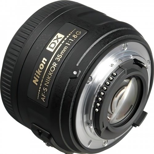 Объектив Nikon Nikkor 35mm f/1.8G AF-S DX (JAA132DA) купить в Украине | Telemart фото