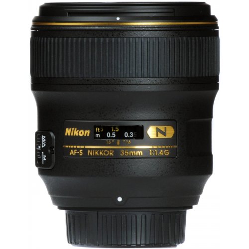Об'єктив Nikon Nikkor 35mm f/1.4G AF-S (JAA134DA) купити в Україні | Telemart фото