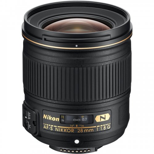 Объектив Nikon Nikkor 28mm f/1.8G AF-S (JAA135DA) купить в Украине | Telemart фото
