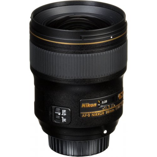 Об'єктив Nikon Nikkor 28mm f/1.4E ED AF-S (JAA140DA) купити в Україні | Telemart фото
