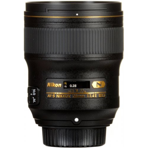 Об'єктив Nikon Nikkor 28mm f/1.4E ED AF-S (JAA140DA) купити в Україні | Telemart фото