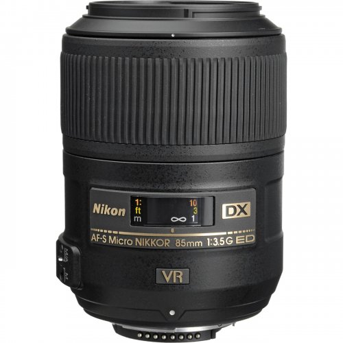 Объектив Nikon Nikkor 85mm f/3.5G ED AF-S DX Micro (JAA637DA) купить в Украине | Telemart фото