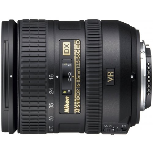 Об'єктив Nikon Nikkor 16-85mm f/3.5-5.6G R (JAA800DA) купити в Україні | Telemart фото