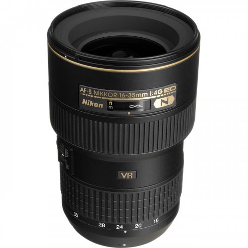 Об'єктив Nikon Nikkor 16-35mm f/4G ED VR AF-S (JAA806DB) купити в Україні | Telemart фото