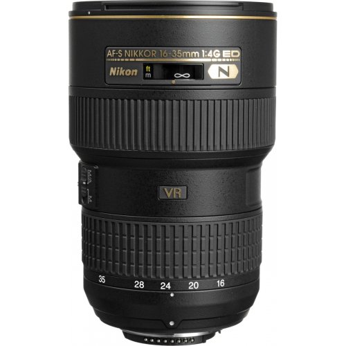Об'єктив Nikon Nikkor 16-35mm f/4G ED VR AF-S (JAA806DB) купити в Україні | Telemart фото