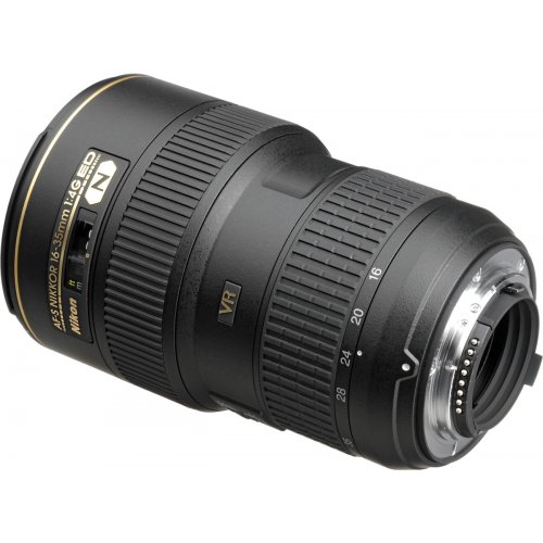 Об'єктив Nikon Nikkor 16-35mm f/4G ED VR AF-S (JAA806DB) купити в Україні | Telemart фото