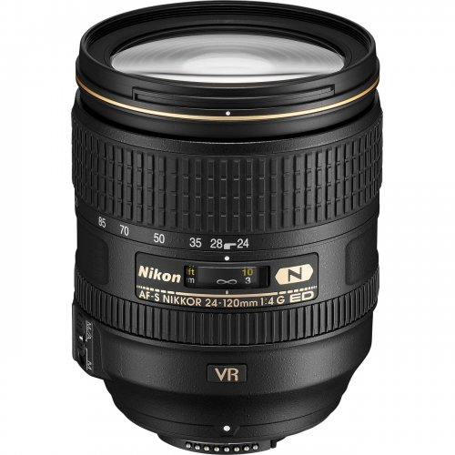 Об'єктив Nikon Nikkor 24-120mm f/4G ED VR AF-S (JAA811DA) купити в Україні | Telemart фото
