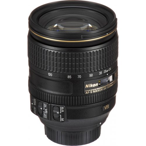 Об'єктив Nikon Nikkor 24-120mm f/4G ED VR AF-S (JAA811DA) купити в Україні | Telemart фото