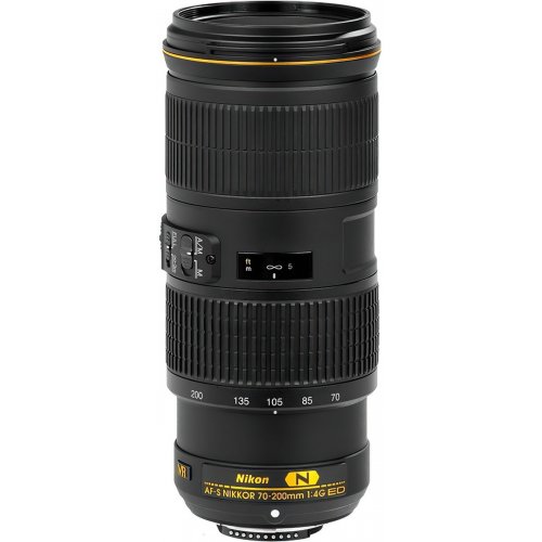 Об'єктив Nikon Nikkor 70-200mm f/4G ED VR AF-S (JAA815DA) купити в Україні | Telemart фото