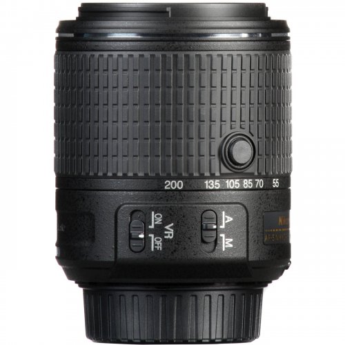 Об'єктив Nikon Nikkor 55-200mm f/4-5.6G AF-S ED VR II AF-S (JAA823DA) купити в Україні | Telemart фото