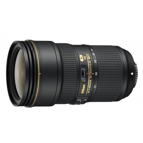 Объектив Nikon Nikkor 24-70mm f/2.8E ED VR AF-S (JAA824DA) купить в Украине | Telemart фото