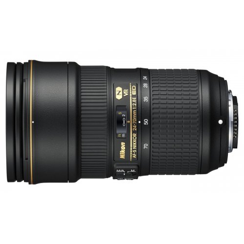Объектив Nikon Nikkor 24-70mm f/2.8E ED VR AF-S (JAA824DA) купить в Украине | Telemart фото