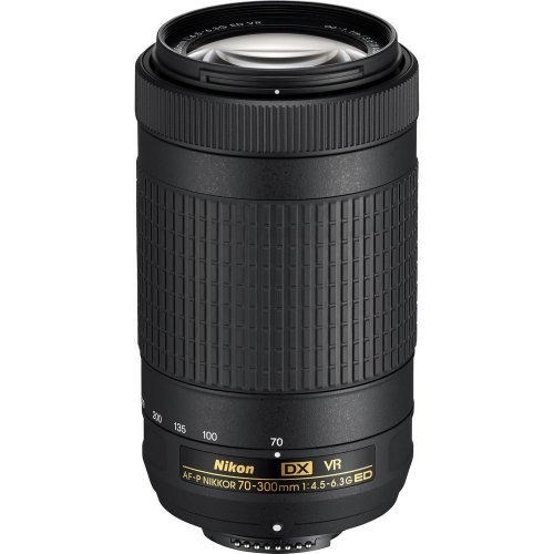Об'єктив Nikon Nikkor 70-300mm f/4.5-6.3G ED VR AF-P DX (JAA829DA) купити в Україні | Telemart фото