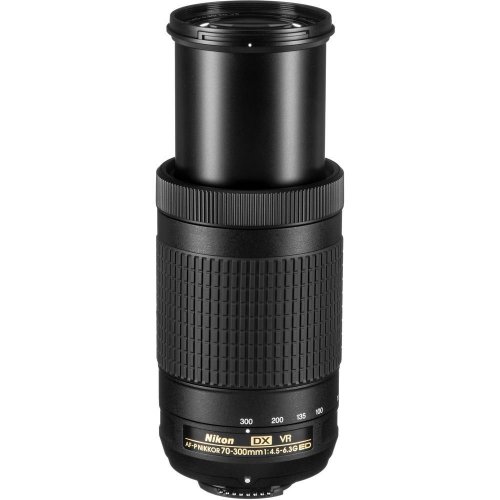 Об'єктив Nikon Nikkor 70-300mm f/4.5-6.3G ED VR AF-P DX (JAA829DA) купити в Україні | Telemart фото