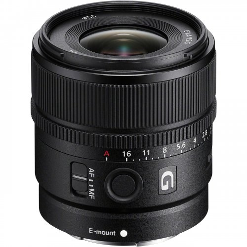 Объектив Sony E 15mm f/1.4 G (SEL15F14G.SYX) купить в Украине | Telemart фото