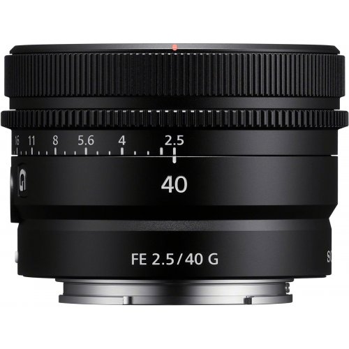 Объектив Sony FE 40mm f/2.5 G Lens (SEL40F25G.SYX) купить в Украине | Telemart фото