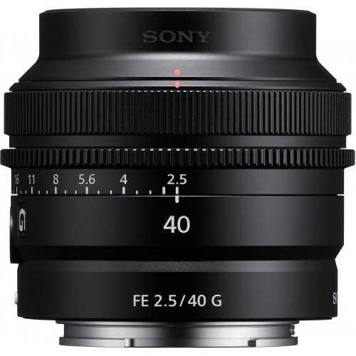 Объектив Sony FE 40mm f/2.5 G Lens (SEL40F25G.SYX) купить в Украине | Telemart фото