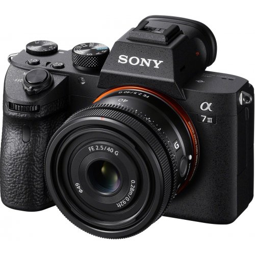 Объектив Sony FE 40mm f/2.5 G Lens (SEL40F25G.SYX) купить в Украине | Telemart фото