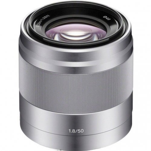 Об'єктив Sony E 50mm f/1.8 OSS Silver (SEL50F18.AE) купити в Україні | Telemart фото
